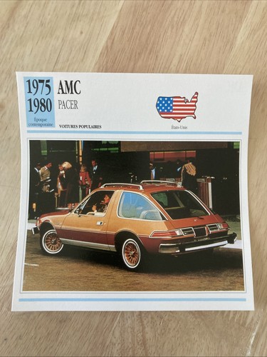 Amc pacer 1975 - 1975, carte