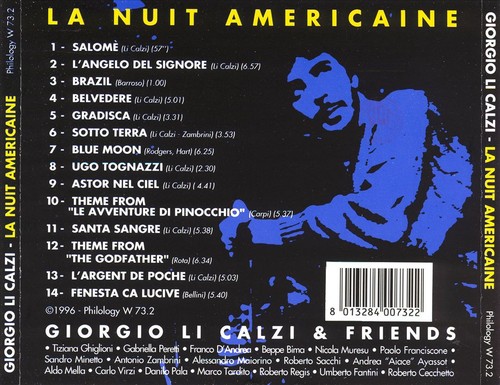Giorgio calzi nuit - giorgio, li