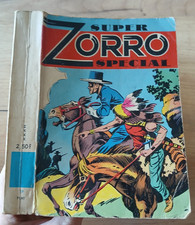 album reliée SUPER ZORRO SPECIAL n° 14  avec 29 et 30 pub GEPPO au dos SFPI 1965