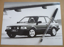 1980's FORD ESCORT XR3i Photo Foto Presse Originale Archive Document *Brochure
