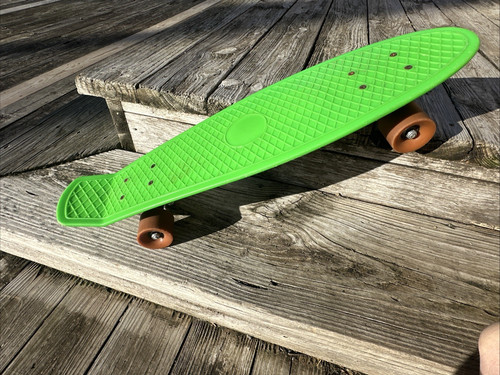 Skateboard neon lime - x,