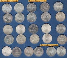 Lot de 13 pièces de 100 Francs Commémorative différentes SUP