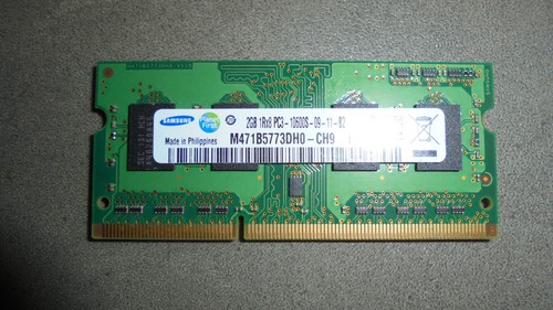 Barette ram samsung 2gb pc3 - ram,