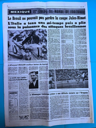 Football 1970 finale - football, 21/06/1970