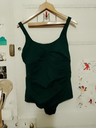 Maillot bain pièce vert - 1,