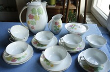 Service à café sucrier