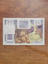 France Billet Ancien 500 Cinq