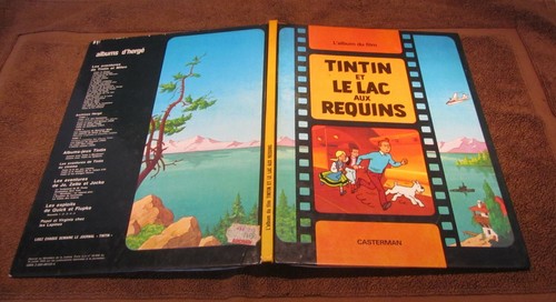 Tintin lac aux requins - tintin,