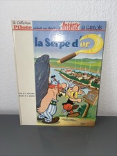 UDERZO ASTERIX LA SERPE D'OR ED PILOTE DL 3eme Trim 1963 PILOTE TTBE