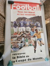 Affiche Poster France Football 1998 Equipe De France Coupe Du Monde