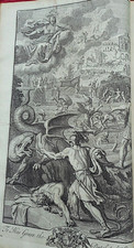 OVIDE OVID'S Métamorphoses in fifteen books 1717 TONSON avec SUPERBES GRAVURES