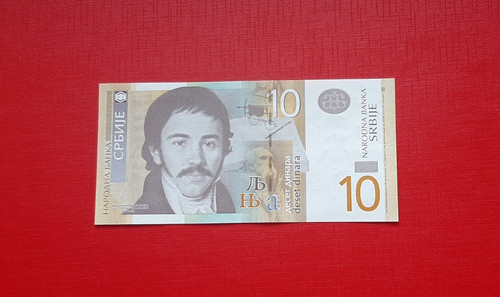 Billet serbie 10 dinars - ,,