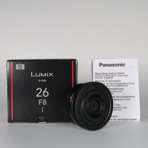 Panasonic lumix 26mm f8 - panasonic, s