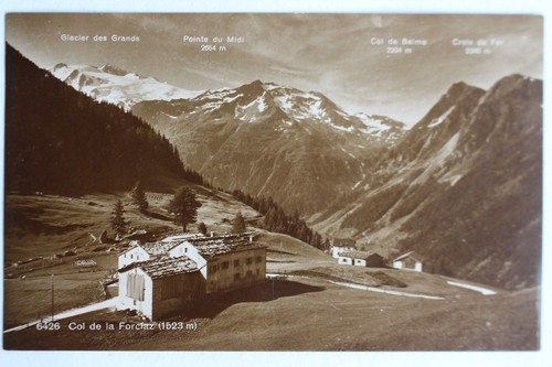 Cpa col forclaz valais - de,
