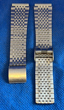 VINTAGE ANCIEN BRACELET de MONTRE Métal WATCH STRAP Uhrenarmband Metall 18 mm