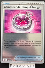 Carte Pokemon COMPTEUR DE TEMPS ETRANGE 128/132 REVERSE ME01 MEG FR NEUF