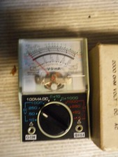 Vintage Mini voltmètre de