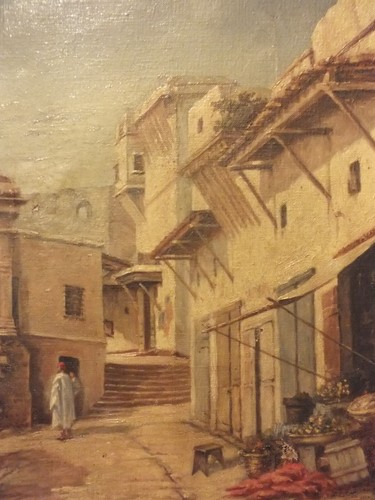 Peinture sur toile - , ruelle