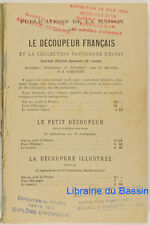 Le découpeur français Collectif Gravures d'outils employés pour le découpage