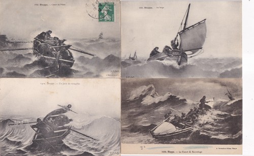 Lot cartes postales - de,
