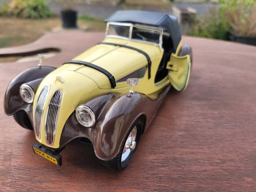 Bmw 328 tg6 hartop - hartop, jaune