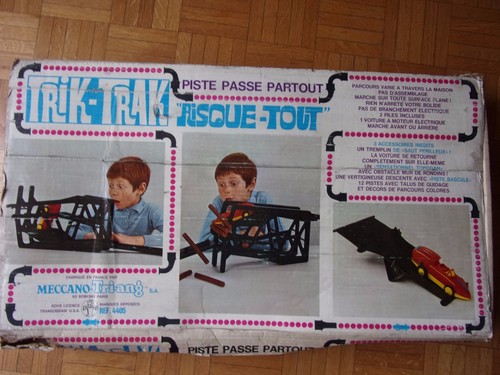 Jeu circuit voitures - jeu, vintage