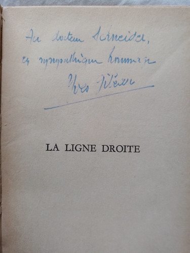Ligne droite par yves - la,