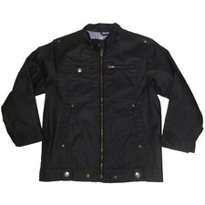 Manteau garçon Newness, noir