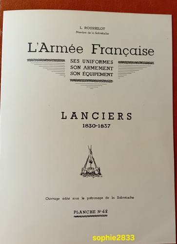 Planche rousselot 1ère - planche, n°42/1ère