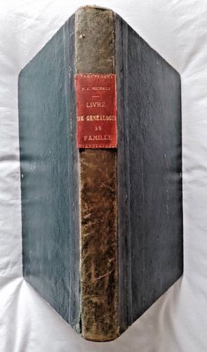 Livre généalogique des - généalogique,