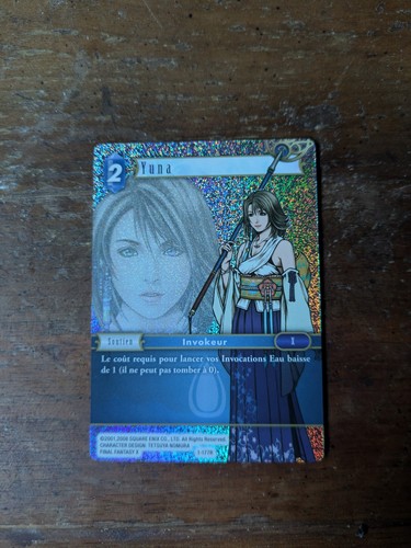 Carte card final fantasy tcg - carte,