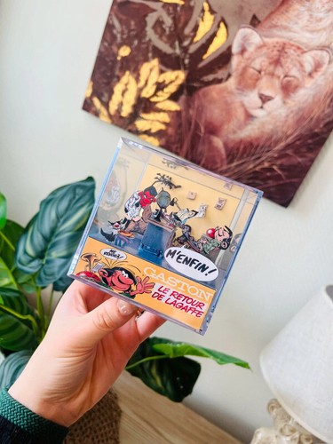Cube diorama gaston lagaffe - cube,