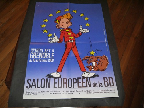 Affiche salon europeen la - salon,