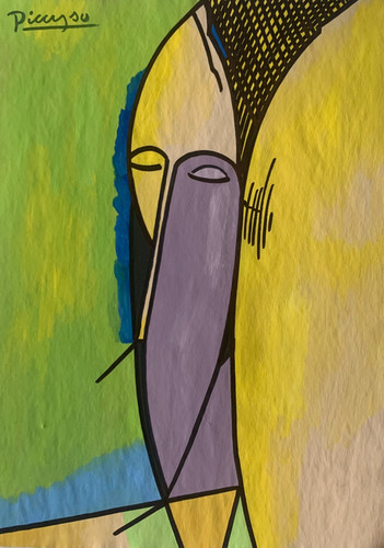 Dessin original gouache sur - dessin,