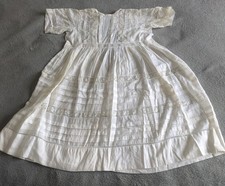Ancienne robe de bapteme soie