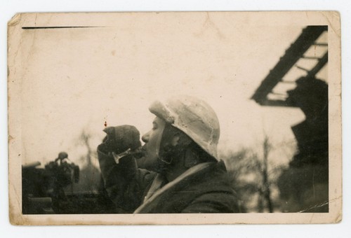 Photo militaire en - un,