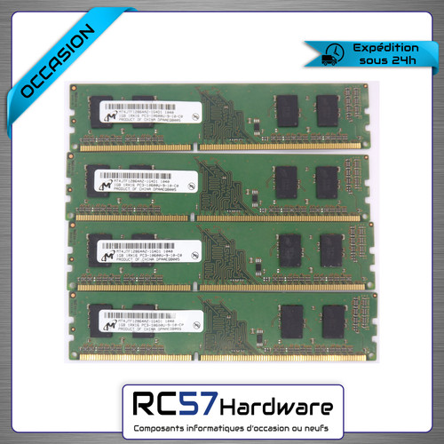 Mémoire ddr3 micron 4gb - mémoire,