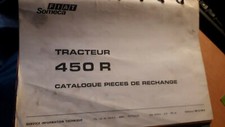 Fiat Someca tracteur 450 R - 450R : catalogue de pièces 1974