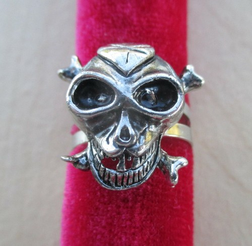 Bague petit doigt tête de - bague,