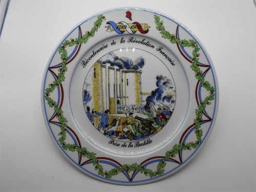 Assiette bicentenaire - assiette,