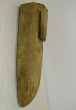 *VIEUX COFFIN BOIS PORTE PIERRE à AIGUISER  Faux Faucheur PAYSAN SORTI GRANGE