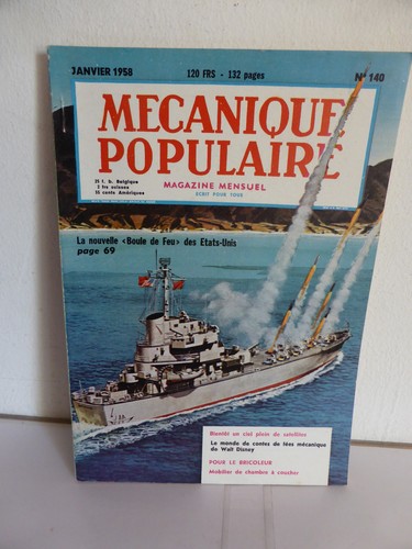 Mecanique populaire 1958 - mecanique,