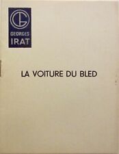 GEORGE IRAT  LA VOITURE DU BLED CATALOGUE 2 VUES DE LA VOITURE  MOTEUR PANHARD
