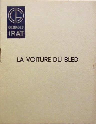 George irat voiture - irat, la