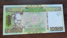 G10130 billet de banque du monde Guinée 500 francs 2006 unc