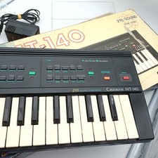 Clavier/synthé vintage Made in Japan CASIO MT-140 + Boîte + Prise secteur