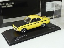 OPEL MANTA A SR 1972 Jaune et