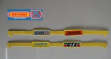 Matchbox 2 barrières de sécurité pour circuit automobile 1970’s