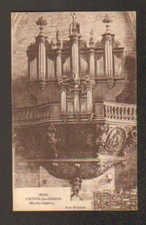 LUXEUIL-les-BAINS (70) ORGUES d'EGLISE en 1948