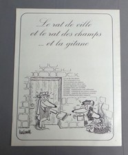 PUB PUBLICITE ANCIENNE ADVERT CLIPPING 30817 CIGARETTE GITANE DESSIN BARBEROUSSE